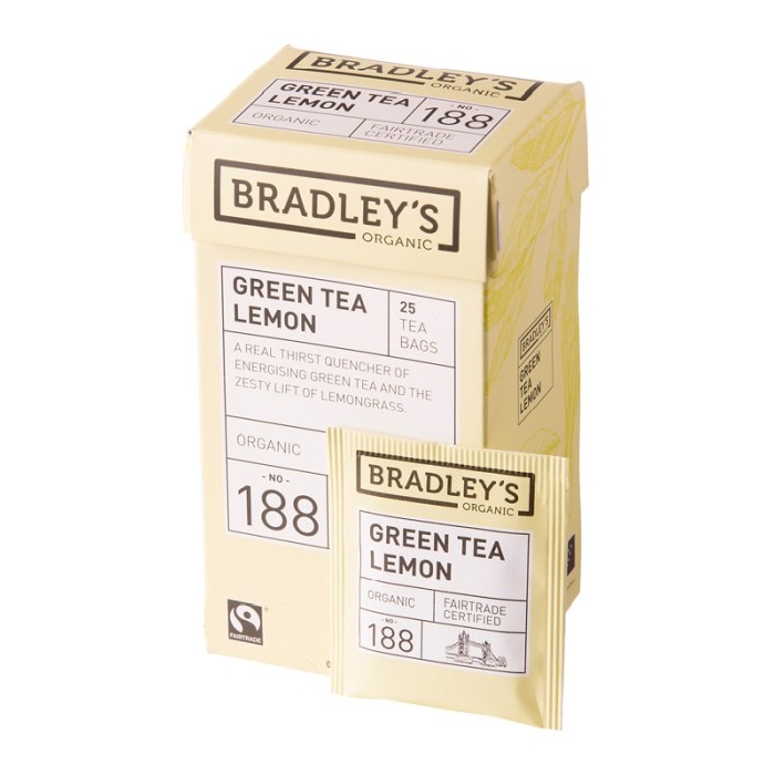 Bradleys Økologiske Grøn Te Citron