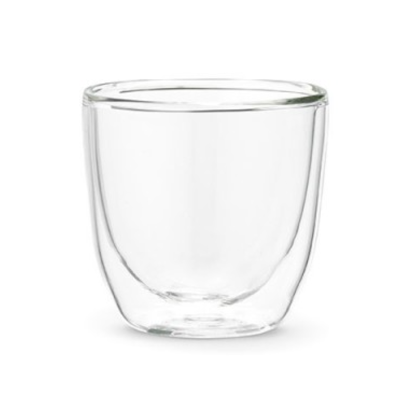 Double Wall Glass Cup 100 ml.